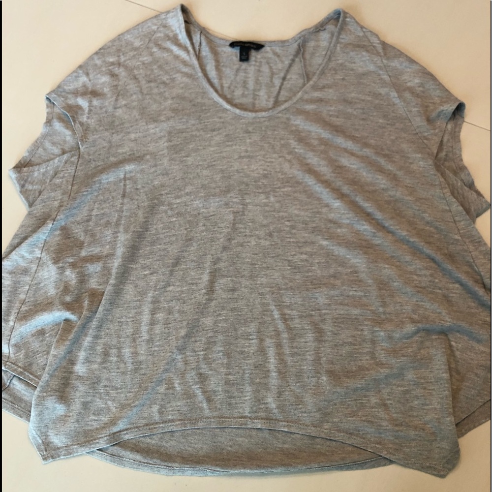 Batwing oversized top